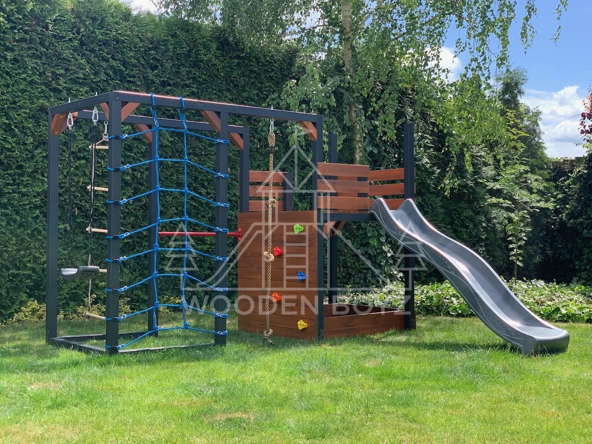 plac zabaw z drewna - nela 24