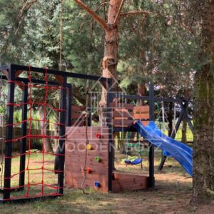 plac zabaw z drewna - nela 6