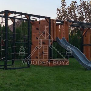 drewniany plac zabaw - pola 2